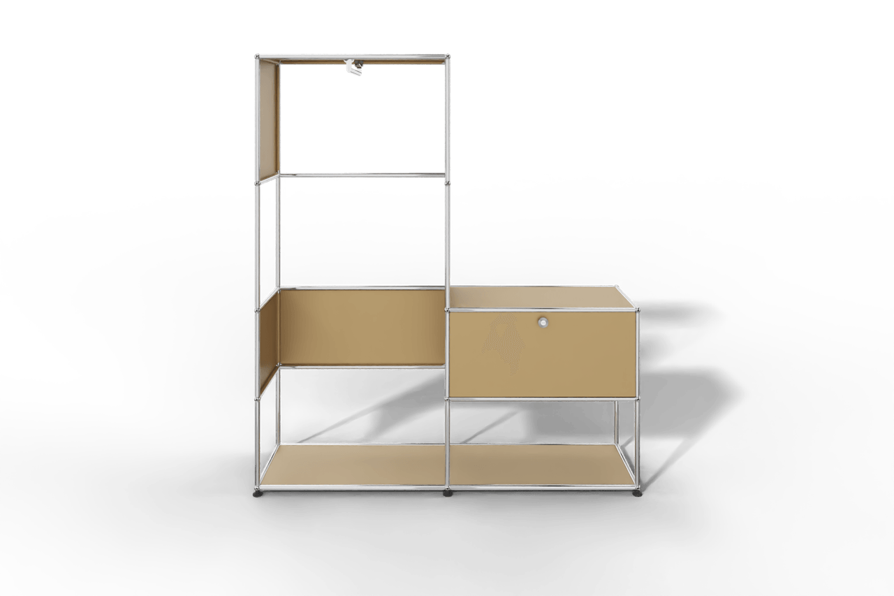 USM Haller Garderobe, 1500 mm breit, mit Klapptüre Produktbild