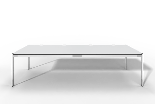 USM Haller Tisch Plus,Tiefe 1000 mm, Oberfläche Kunstharz