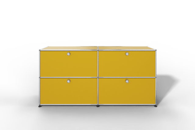 Farbe wählbar - USM Haller Sideboard, mit 4 Klapptüren