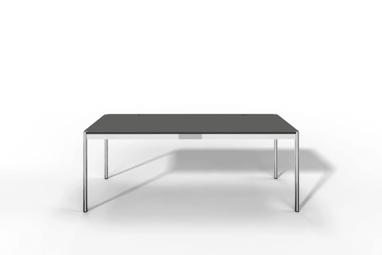 USM Haller Tisch Plus,Tiefe 750 mm, Oberfläche Linoleum Produktbild