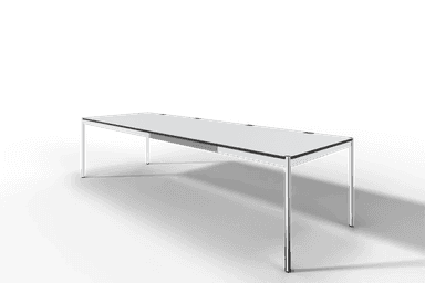 USM Haller Tisch Plus,Tiefe 1000 mm, Oberfläche Kunstharz Produktbild