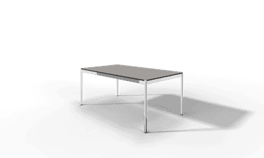 USM Haller Tisch, Tiefe 1000 mm, in Fenix, aus 3 Farben wählbar, Tischlänge wählbar Produktbild