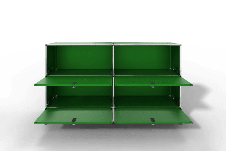 USM Haller Sideboard, mit 4 Klapptüren und Sockel von Paul Schärer & Fritz Haller Produktbild