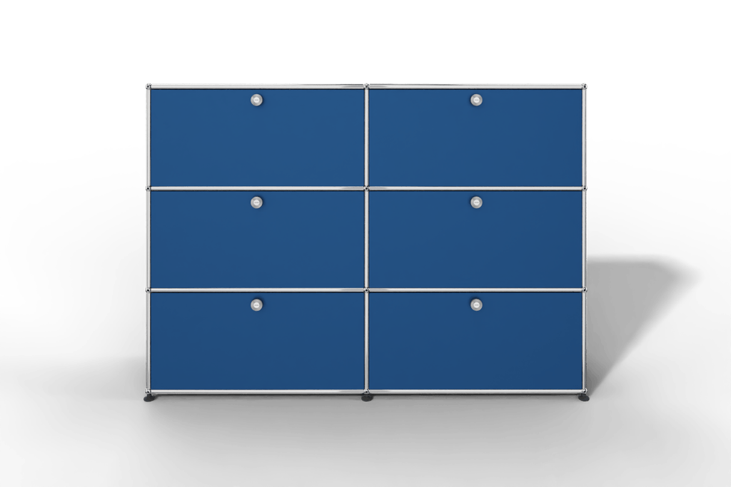 USM Haller Highboard, mit 6 Klapptüren, von Paul Schärer & Fritz Haller Produktbild
