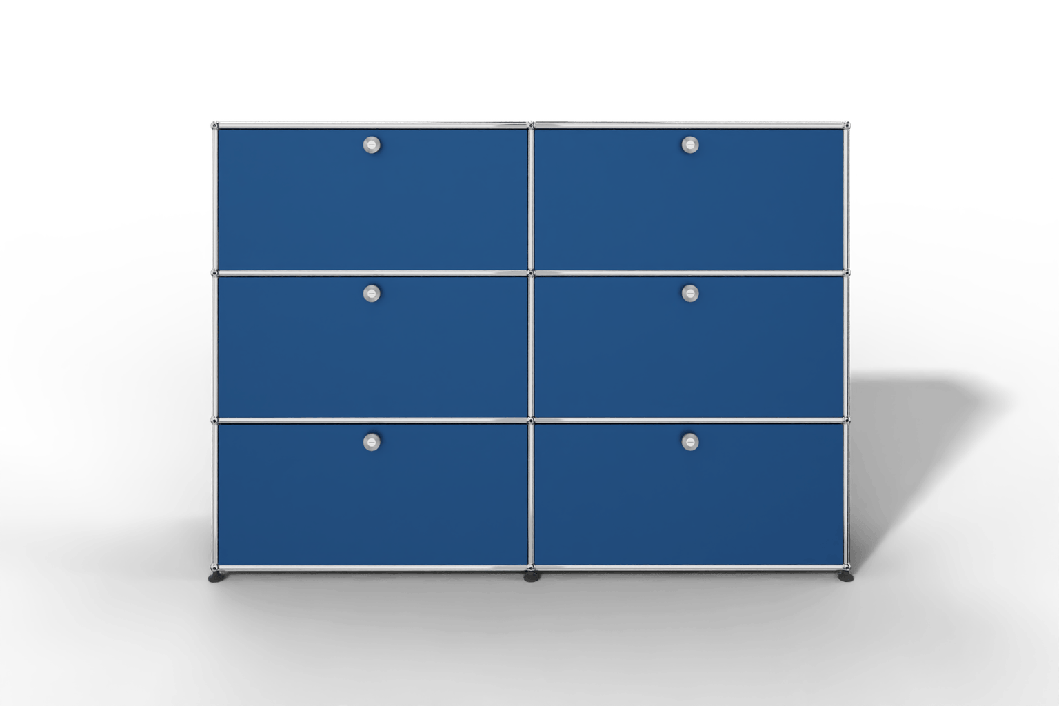 USM Haller Highboard, mit 6 Klapptüren, von Paul Schärer & Fritz Haller Produktbild