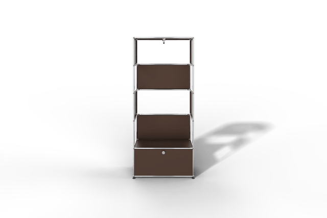 USM Haller Garderobe, 750 mm breit, mit Klapptüre
