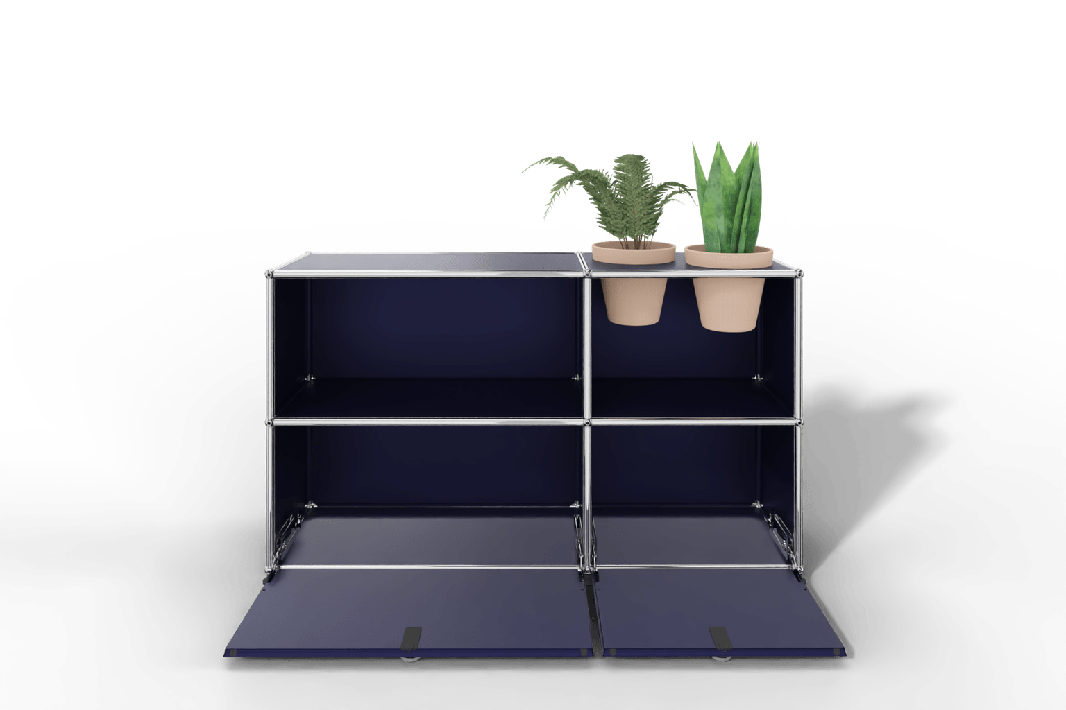 USM Haller Sideboard mit Klapptüren und Pflanzeneinsatz Produktbild