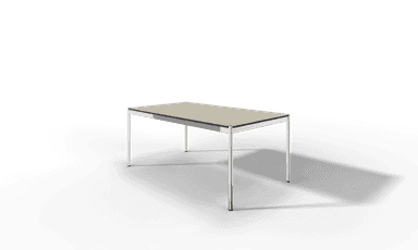 USM Haller Tisch, Tiefe 1000 mm, Linoleum beschichtet, aus 5 Farben wählbar, Tischlänge wählbar Produktbild