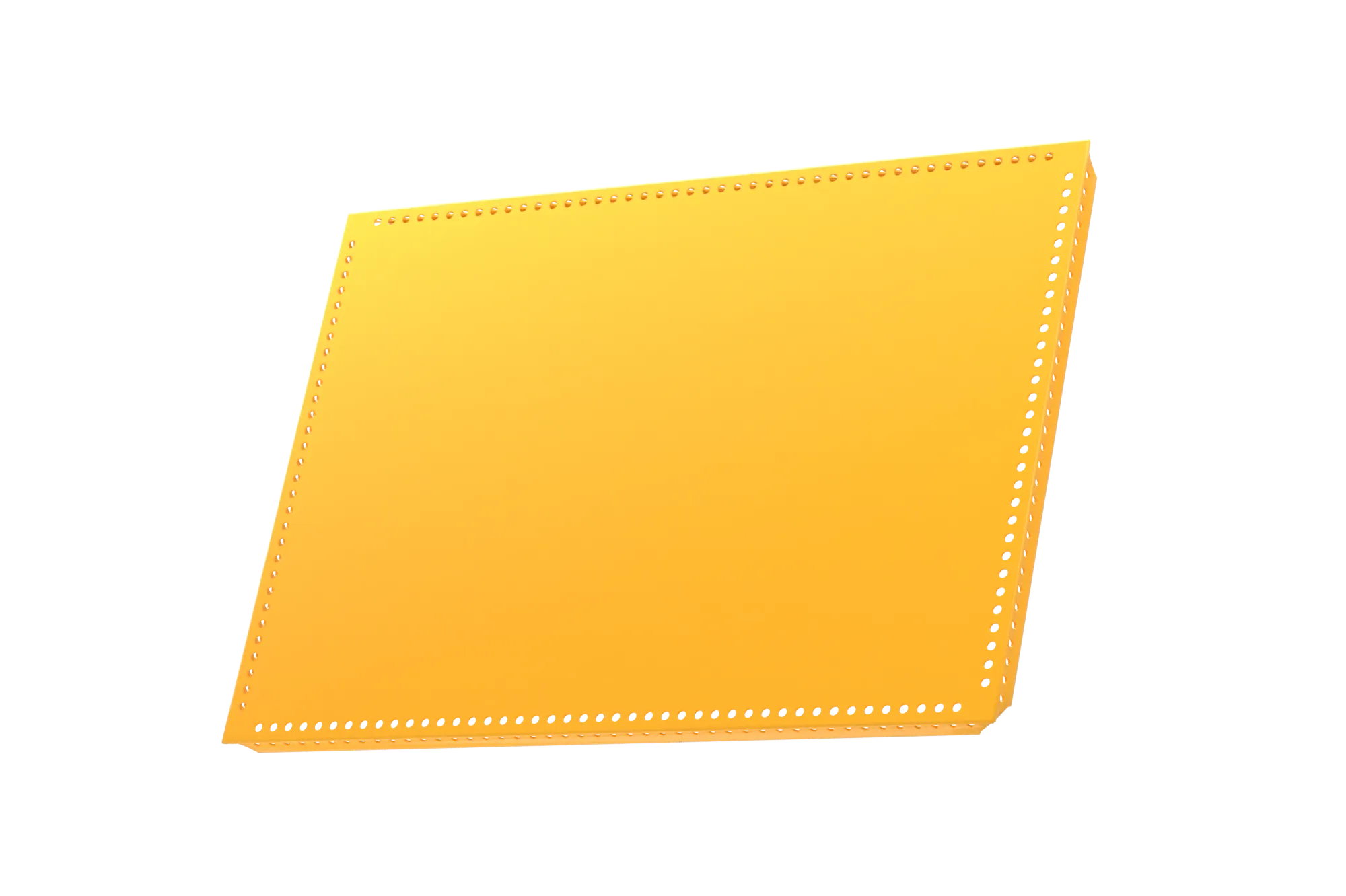 USM Haller Tablar Gelocht Goldgelb 500x350 Produktbild