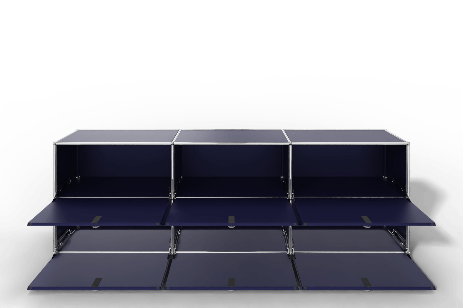 USM Haller Sideboard, mit 6 Klapptüren, von Paul Schärer & Fritz Haller Produktbild