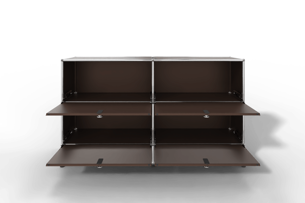 USM Haller Sideboard, mit 4 Klapptüren und Sockel von Paul Schärer & Fritz Haller Produktbild