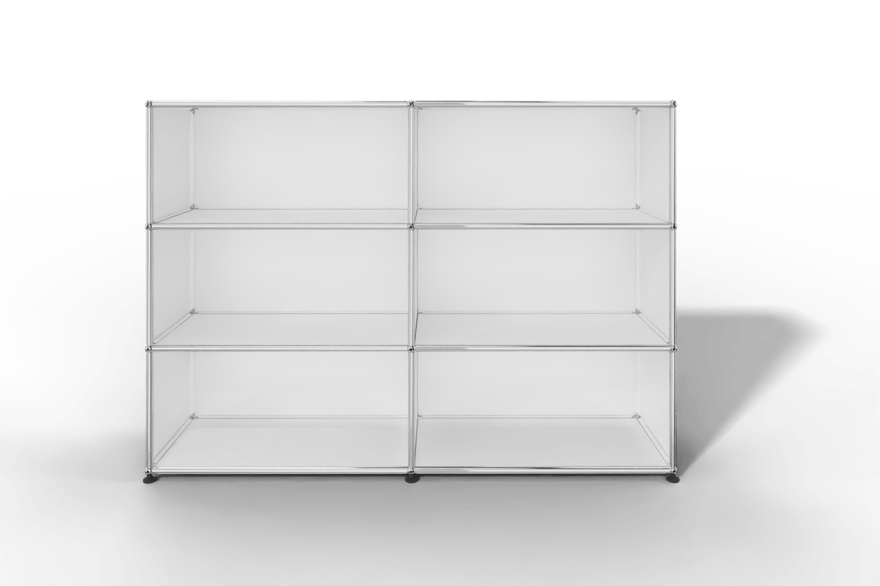 USM Haller Highboard mit 6 offenen Fächern in 14 Farben Produktbild