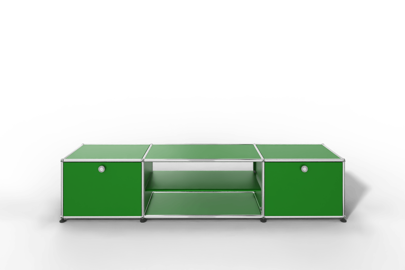 USM Haller TV-Lowboard mit Mittelteil und Zwischentablar Produktbild