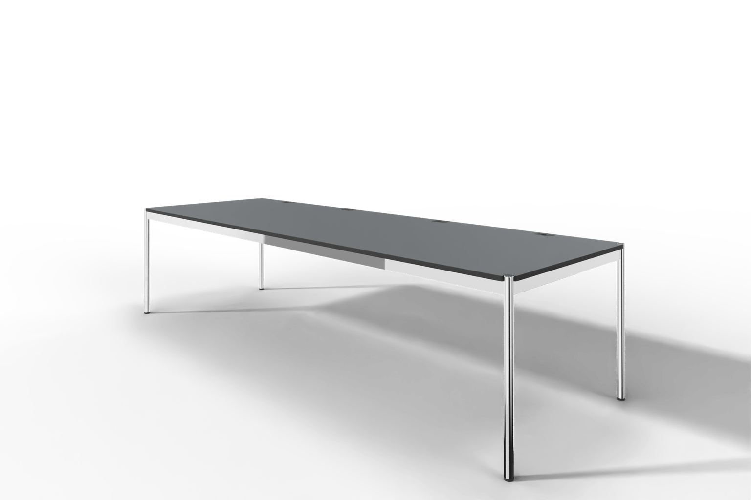 USM Haller Tisch Plus,Tiefe 1000 mm, Oberfläche Linoleum Produktbild