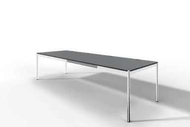USM Haller Tisch Plus,Tiefe 1000 mm, Oberfläche Linoleum Produktbild