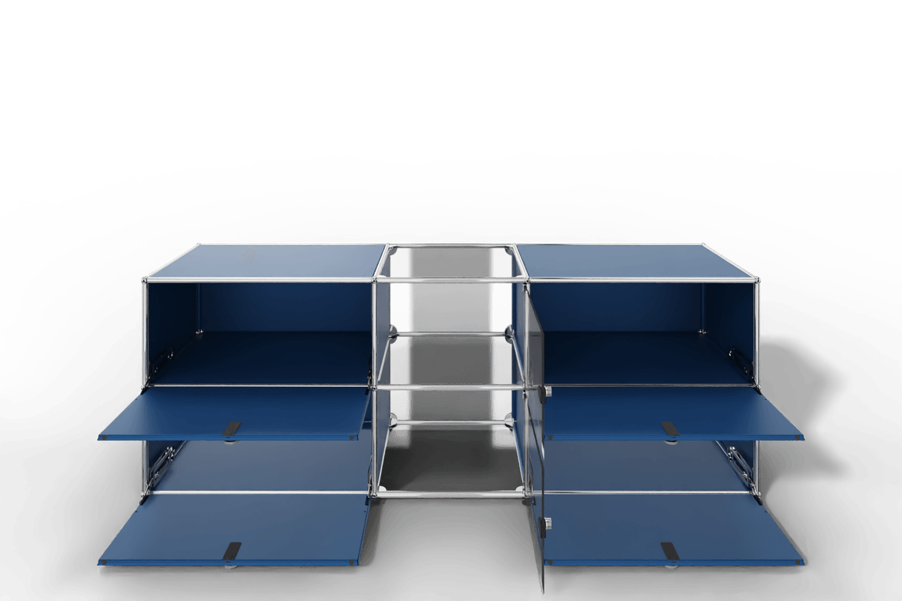 USM Haller Sideboard mit Vitrinen-Element Produktbild