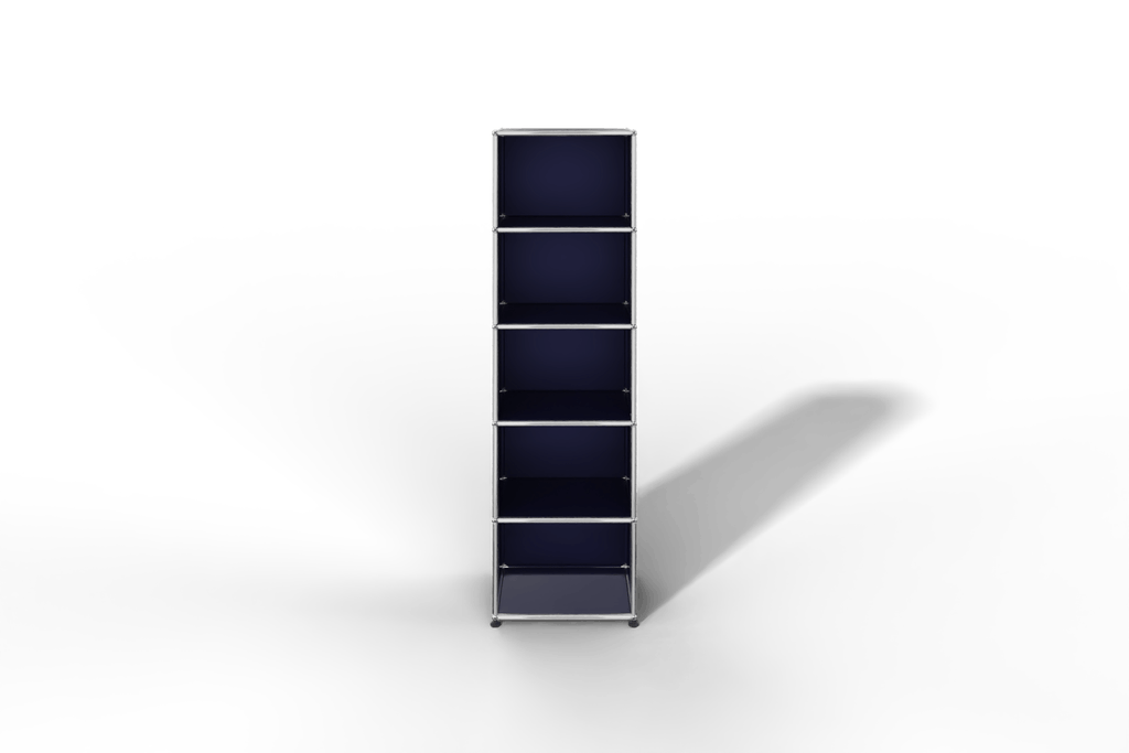 USM Haller Regal schmal mit 5 offenen Fächern Produktbild