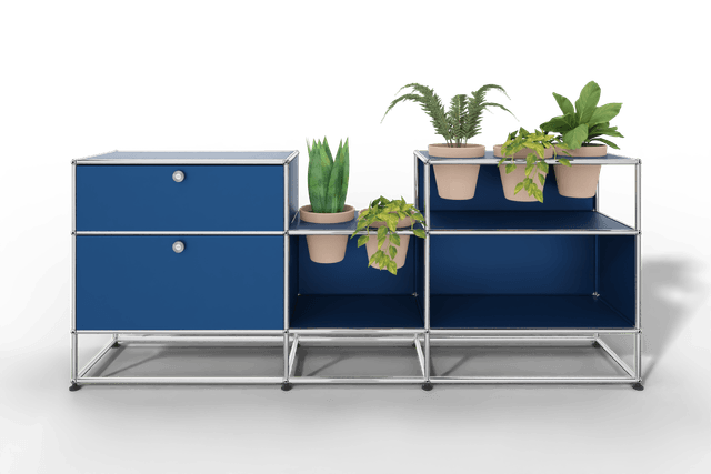 USM Haller Sideboard mit Pflanzeneinlage