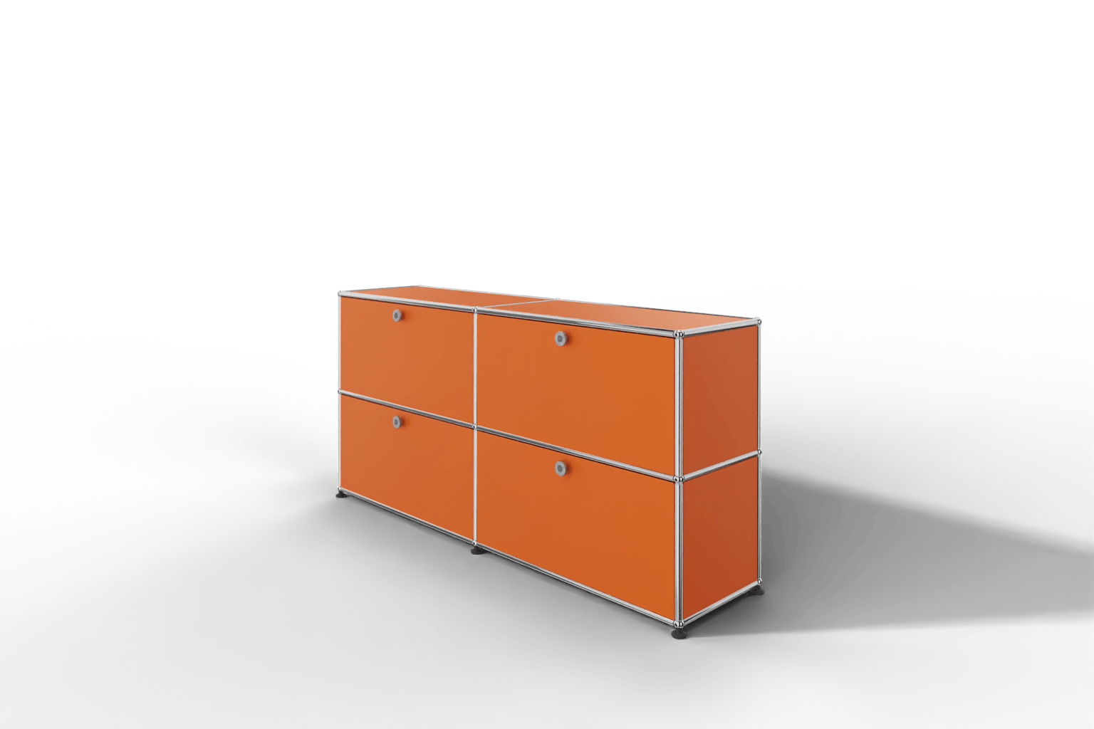 Farbe wählbar - USM Haller Sideboard, mit 4 Klapptüren Produktbild