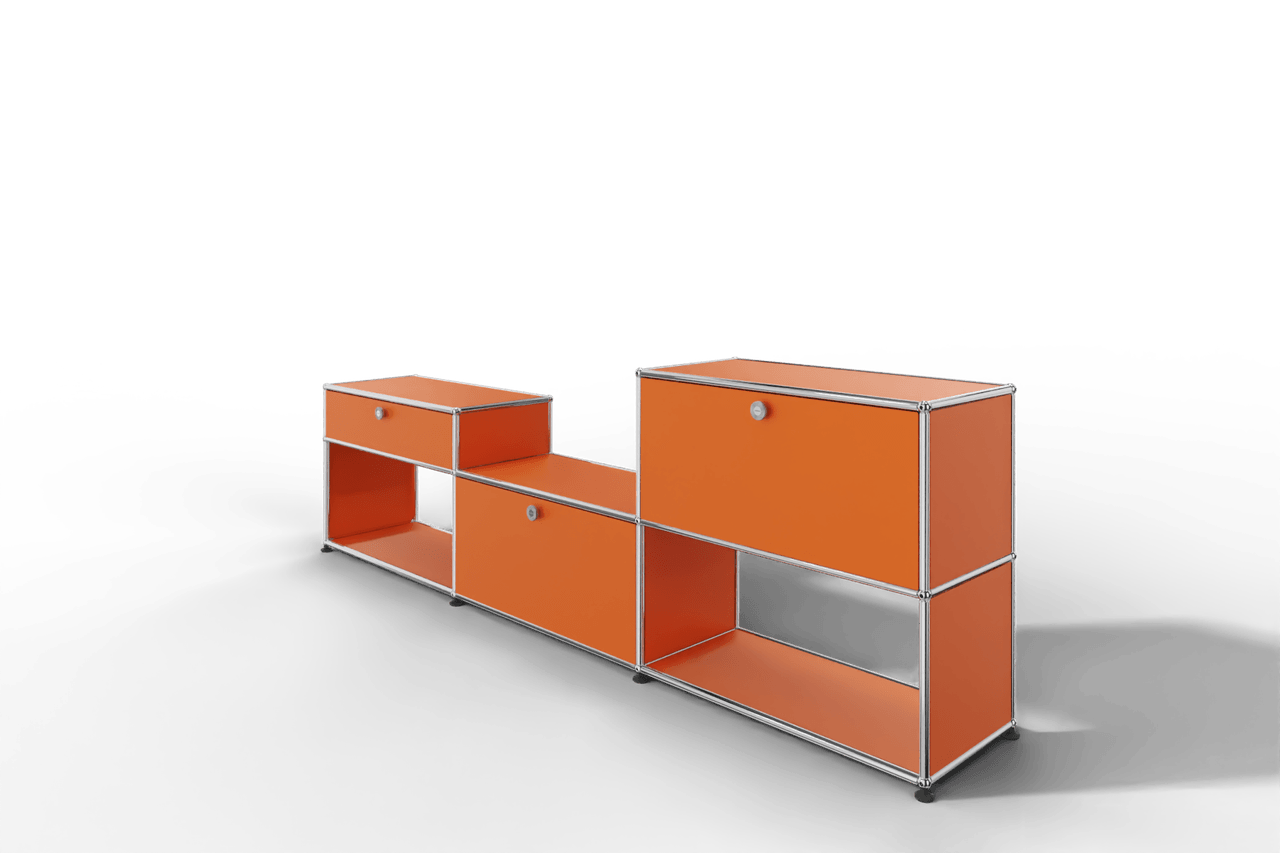 USM Haller Sideboard, 2 Klapptüren und 1 Schubkasten Produktbild