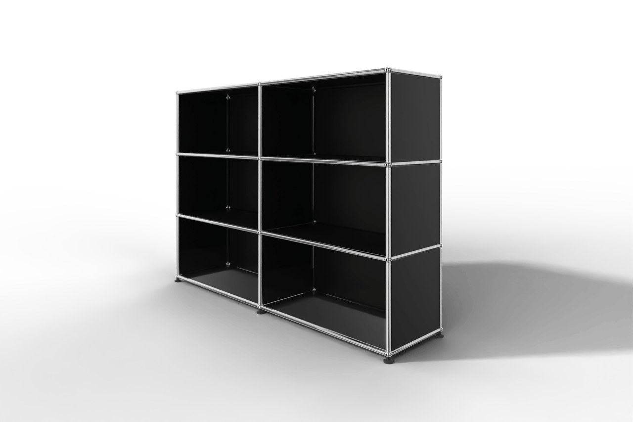 USM Haller Highboard mit 6 offenen Fächern in 14 Farben Produktbild