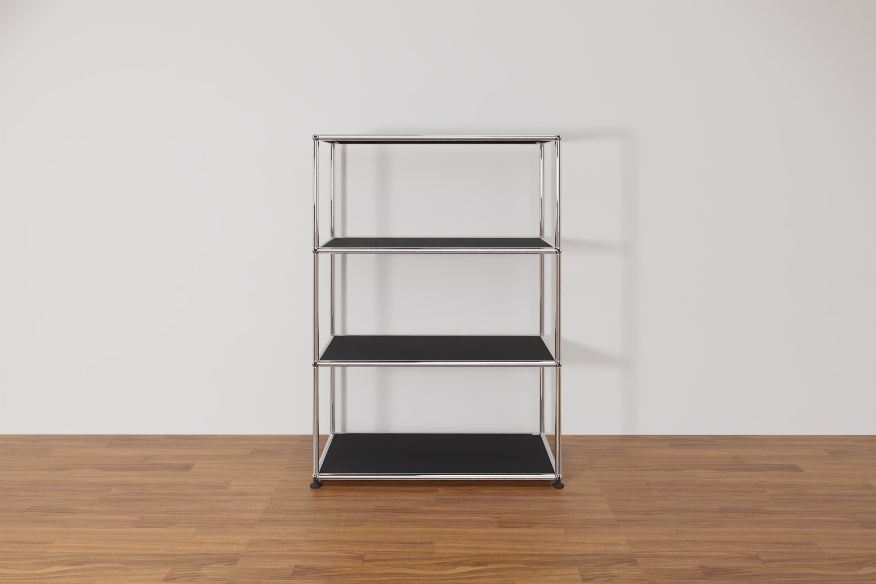 Original USM Haller Regal perforiert in Graphitschwarz - Ausstellungsstück Produktbild