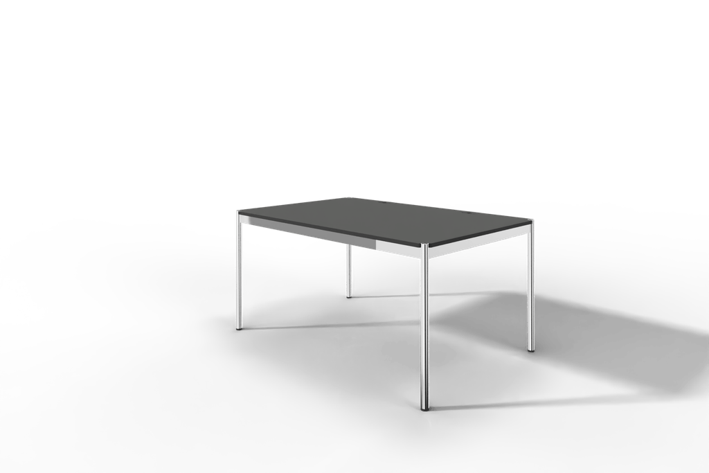 USM Haller Tisch Plus,Tiefe 1000 mm, Oberfläche Linoleum Produktbild