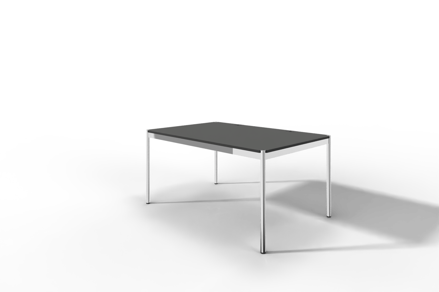 USM Haller Tisch Plus,Tiefe 1000 mm, Oberfläche Linoleum Produktbild