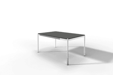 USM Haller Tisch Plus,Tiefe 1000 mm, Oberfläche Linoleum Produktbild