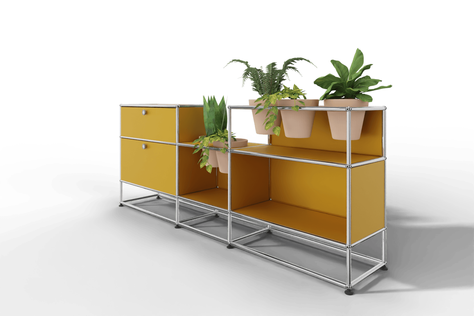USM Haller Sideboard mit Pflanzeneinlage Produktbild