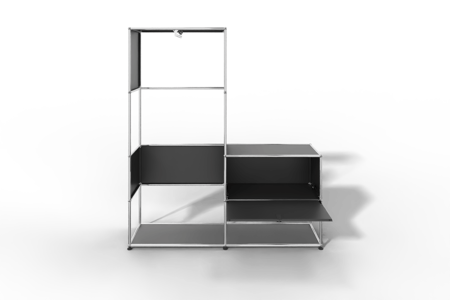 USM Haller Garderobe, 1500 mm breit, mit Klapptüre Produktbild