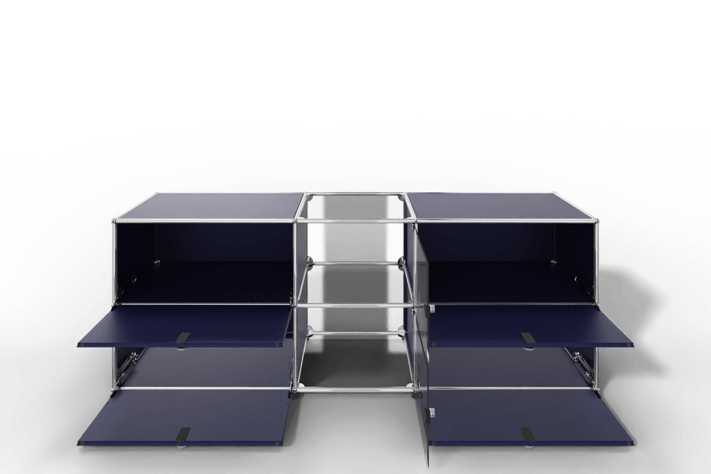 USM Haller Sideboard mit Vitrinen-Element Produktbild