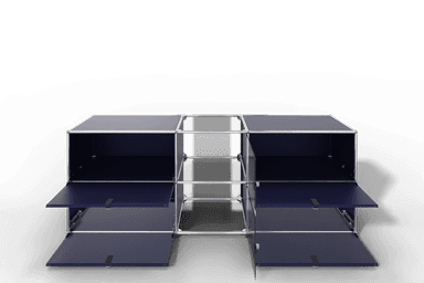 USM Haller Sideboard mit Vitrinen-Element Produktbild