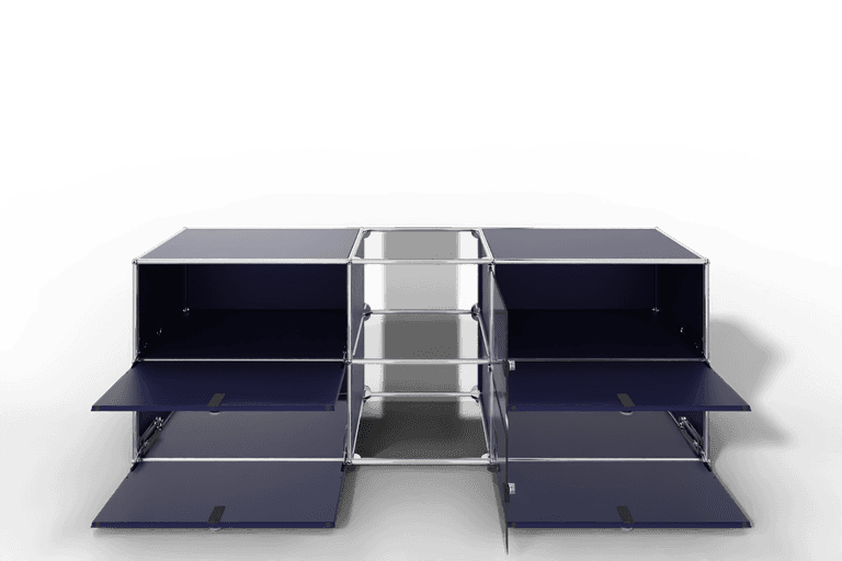 USM Haller Sideboard mit Vitrinen-Element Produktbild