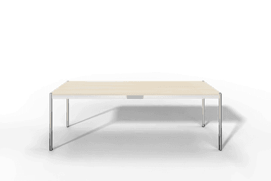 USM Haller Tisch, Tiefe 750 mm, Holz furniert, geölt / lackiert, Oberfläche wählbar, Länge wählbar Produktbild