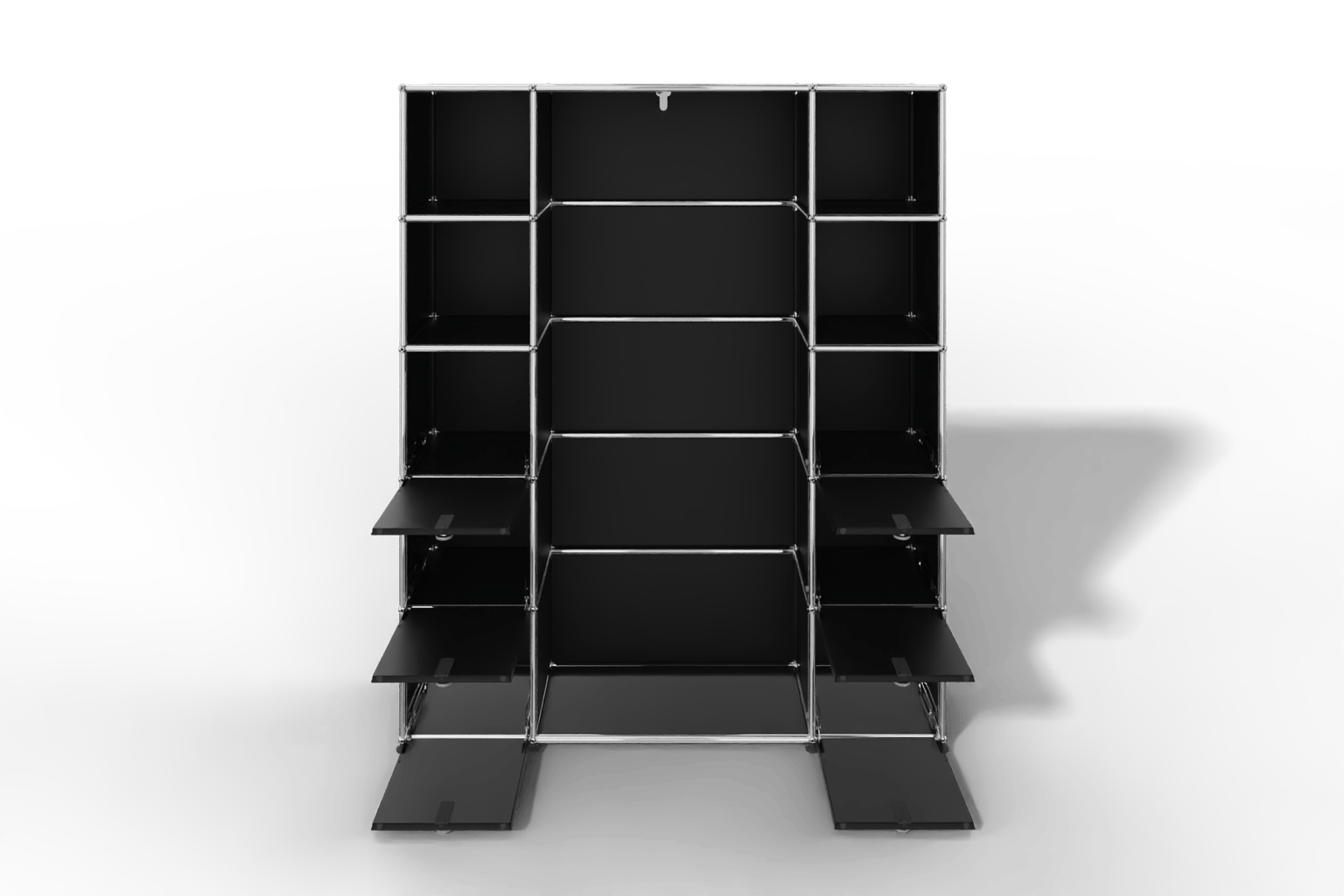 USM Haller Garderobe, 1450 mm breit, mit Klapptüren Produktbild
