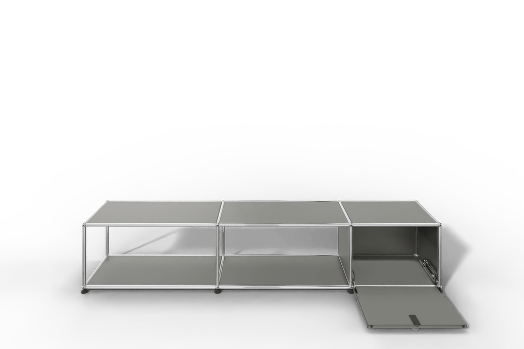 USM Haller Lowboard, mit 1 Klapptüre, von Paul Schärer & Fritz Haller Produktbild