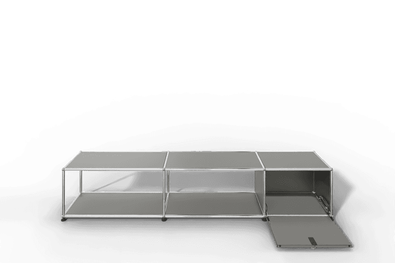 USM Haller Lowboard, mit 1 Klapptüre, von Paul Schärer & Fritz Haller Produktbild