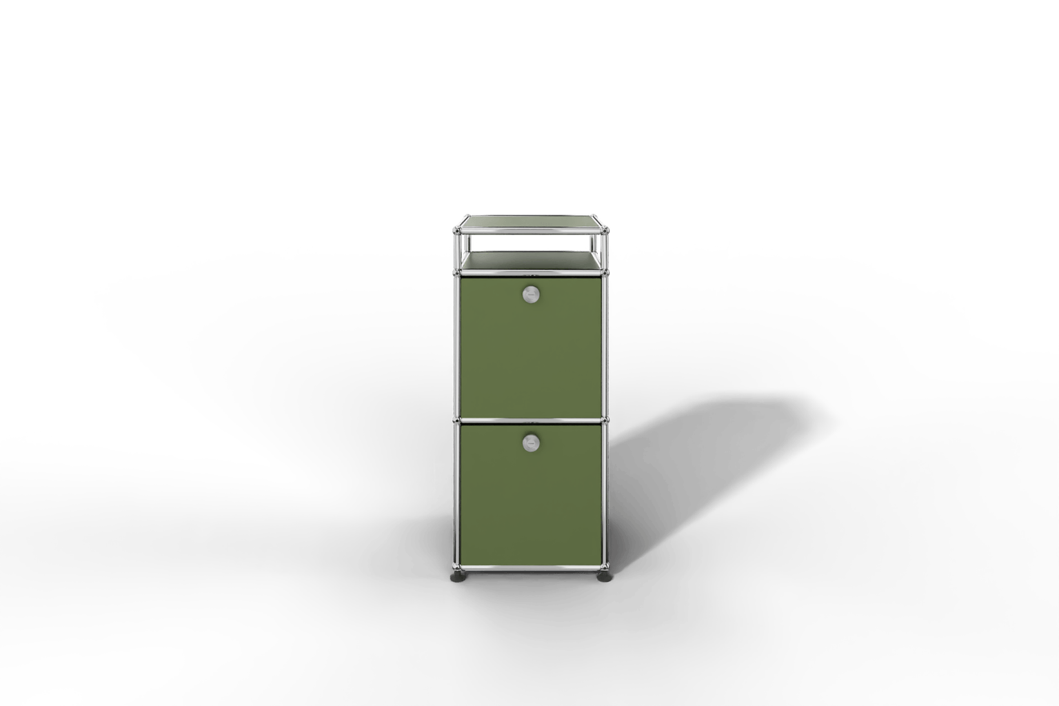 Schmales Highboard mit 2 Klapptüren Produktbild