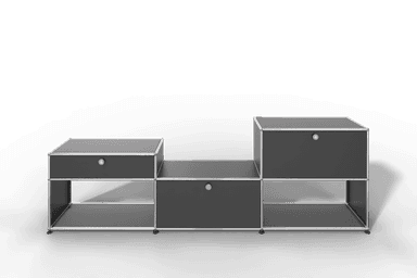 USM Haller Sideboard, 2 Klapptüren und 1 Schubkasten Produktbild