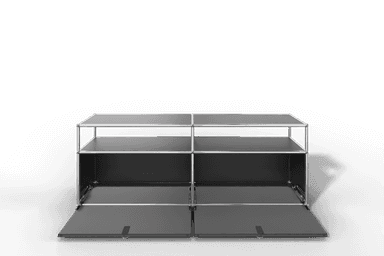 USM Haller Lowboard, mit 2 Klapptüren, von Paul Schärer & Fritz Haller Produktbild