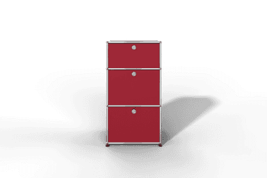 USM Haller schmales Highboard mit 3 Klapptüren. Produktbild