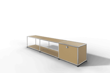 USM Haller Lowboard, mit 1 Klapptüre, von Paul Schärer & Fritz Haller Produktbild