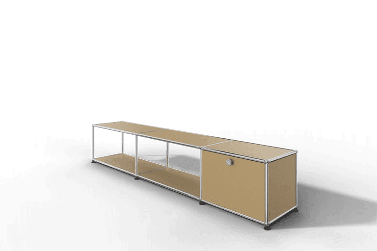 USM Haller Lowboard, mit 1 Klapptüre, von Paul Schärer & Fritz Haller Produktbild