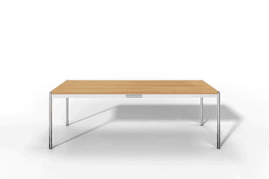 USM Haller Tisch, Tiefe 750 mm, Holz furniert, geölt / lackiert, Oberfläche wählbar, Länge wählbar Produktbild