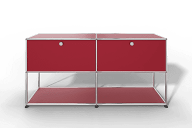 USM Haller Sideboard, 2 Klapptüren, untere Ebene offen Produktbild