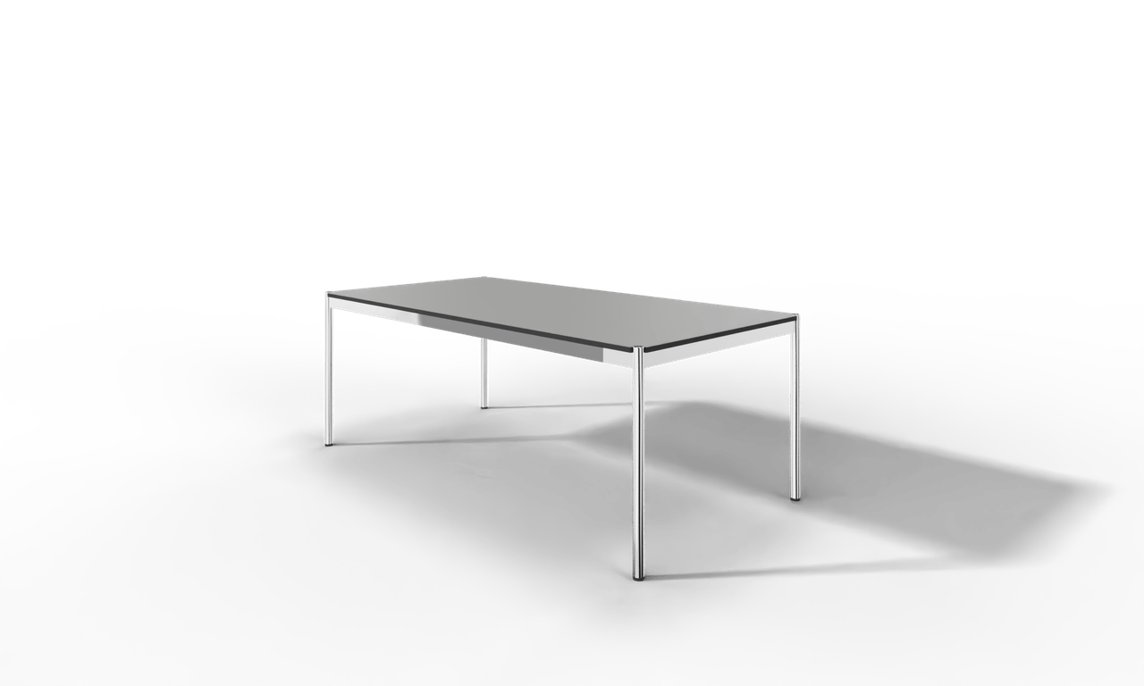 USM Haller Tisch, Tiefe 1000 mm, in Kunstharz, aus 4 Farben wählbar, Tischlänge wählbar Produktbild