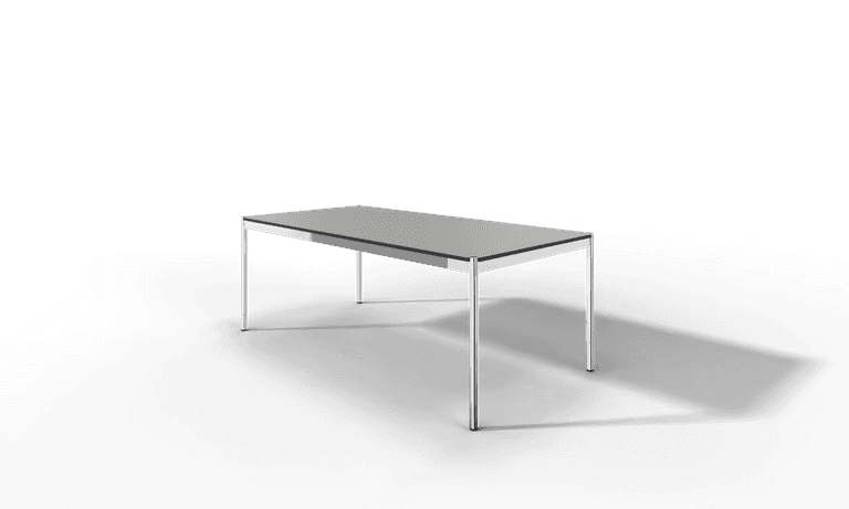USM Haller Tisch, Tiefe 1000 mm, in Kunstharz, aus 4 Farben wählbar, Tischlänge wählbar Produktbild