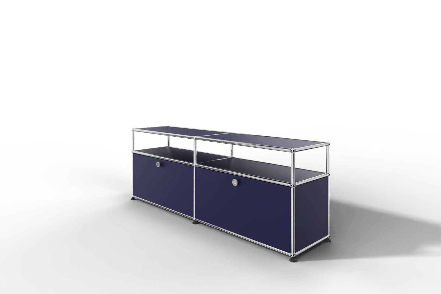 USM Haller Lowboard, mit 2 Klapptüren, von Paul Schärer & Fritz Haller Produktbild