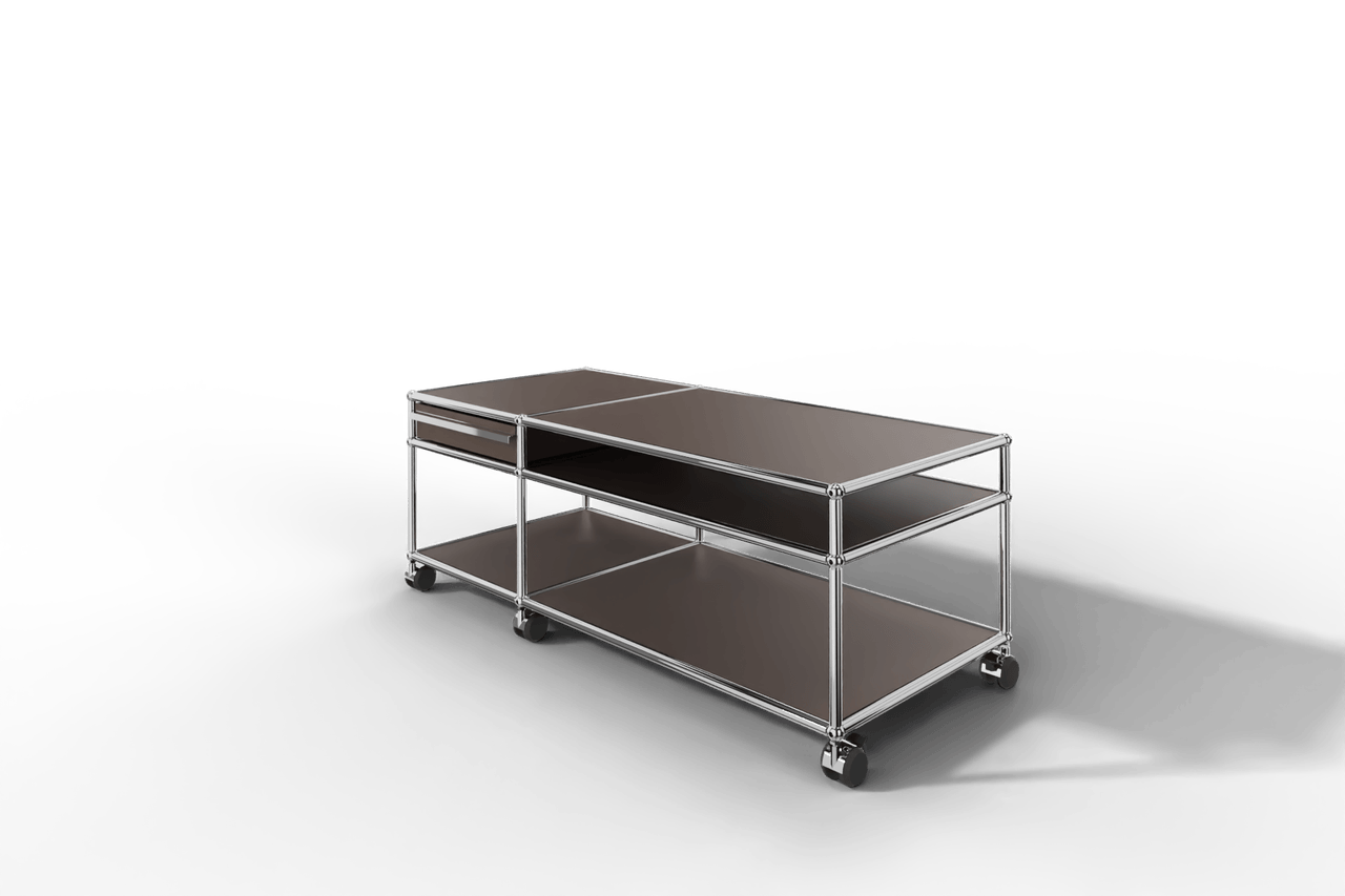 Couchtisch mit Schublade und offenem Fach Produktbild